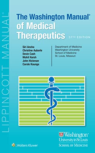 The Washington Manual of Medical Therapeutics (37th Edition) - Epub + Converted Pdf